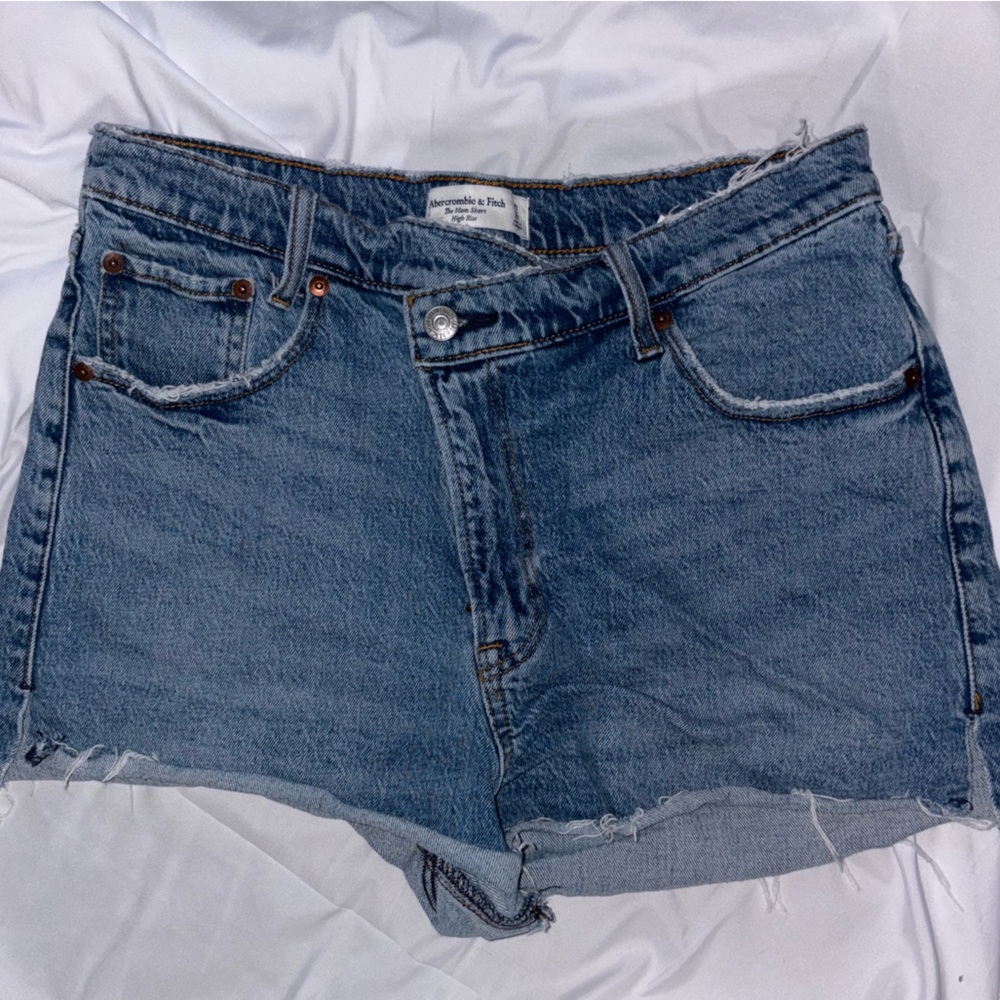 Abercrombie & Fitch Classic Blue Jean Shorts